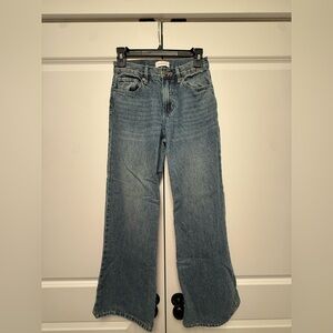 Pacsun Women wide leg shimmery jeans. Size: 22. #pacsun #cute #dressup #jeans